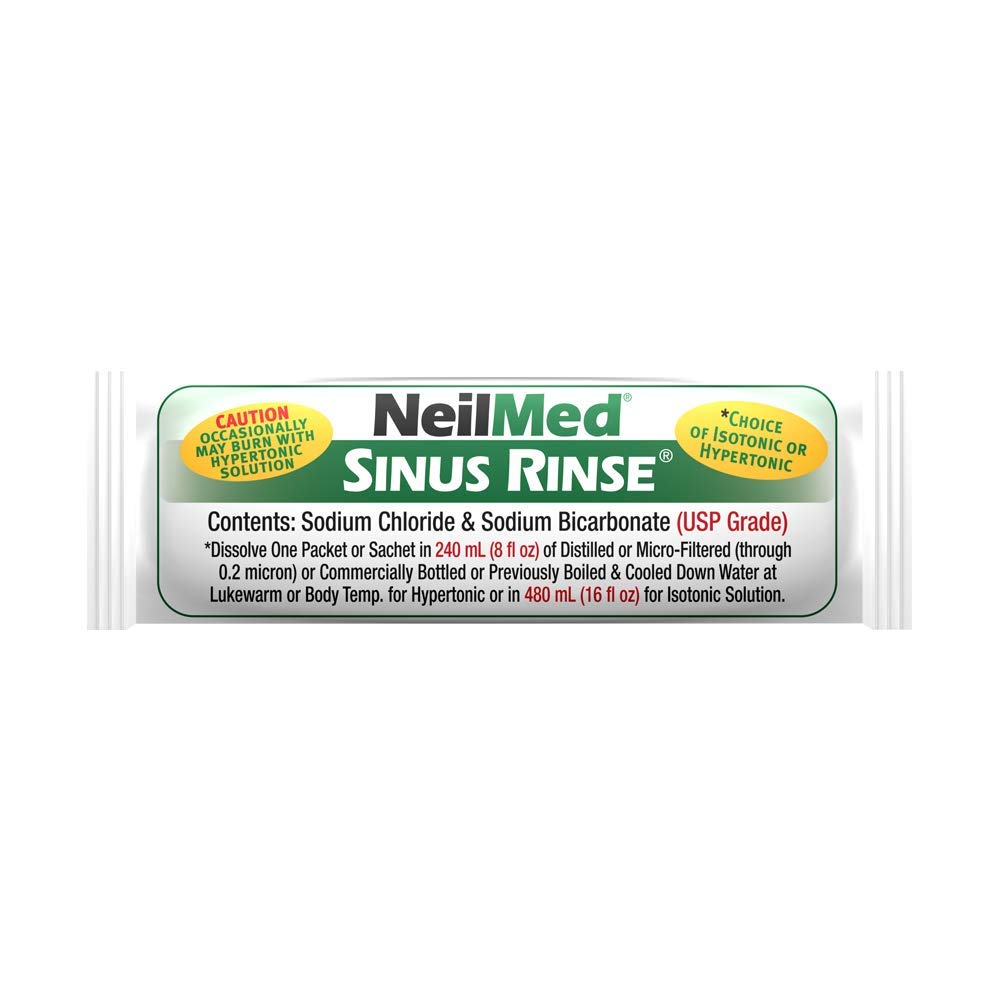 Neilmed Enjuague Sinusal Extra Fuerte Hipertónico 70 Sobres Premezclados