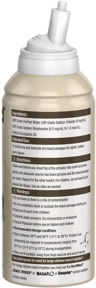 Nasamist Spray Salino con Xylitol 125ml Neilmed