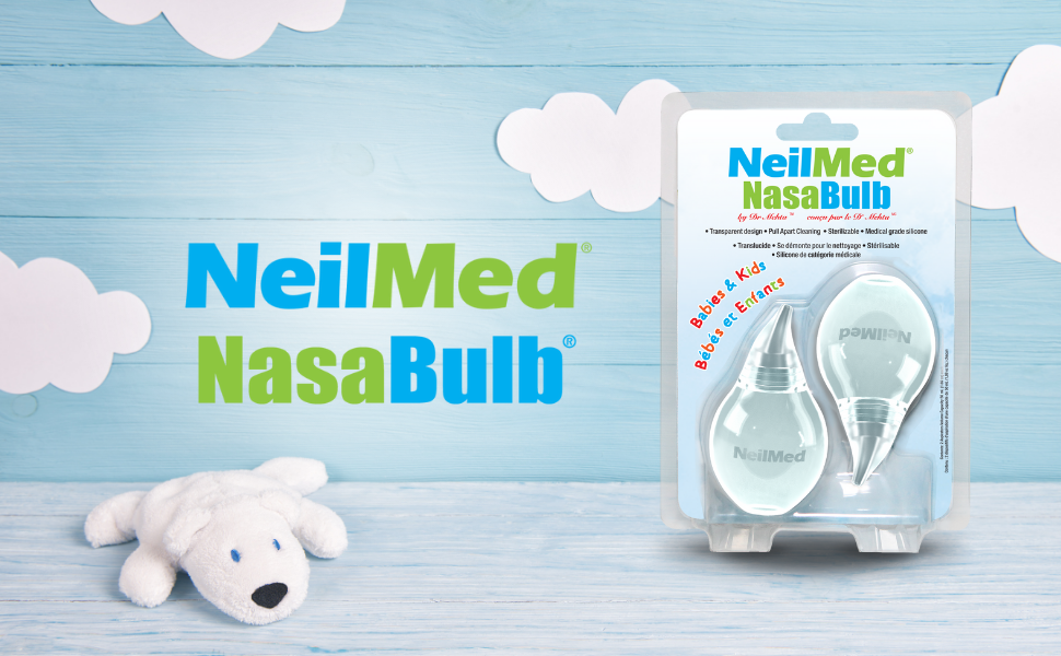 Nasabulb Aspirador Nasal para Bebé Manual Neilmed