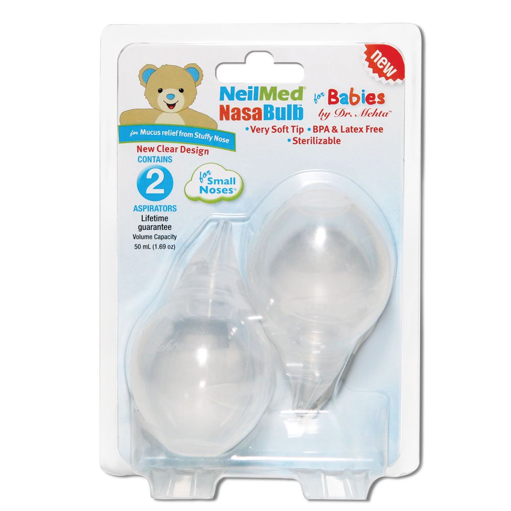 Nasabulb Aspirador Nasal para Bebé Manual Neilmed