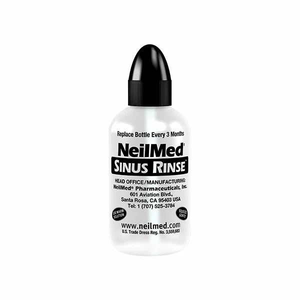 Lavador Nasal Sinus Rinse Kit C/60 Sobres Premezclados 240 ml Neilmed