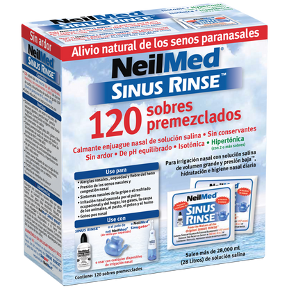 Sinus Rinse 120 Sobres Premezclados Adulto Neilmed
