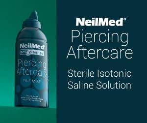 Piercing Aftercare Spray 75 ml Neilmed Cuidado Posterior a Perforaciones