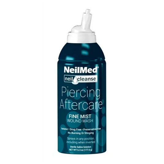 Piercing Aftercare Spray 75 ml Neilmed Cuidado Posterior a Perforaciones